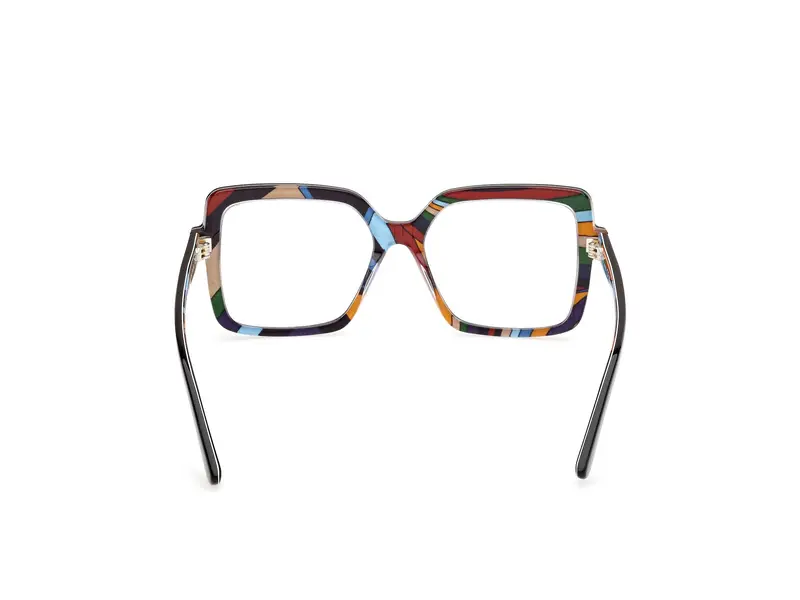 Emilio Pucci Donna EP5265 004 Montature da vista Acetato Nero Squadrata Normale miniatura 3