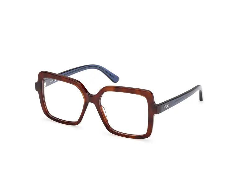 Emilio Pucci Donna EP5265 053 Montature da vista Acetato Havana  Squadrata Normale