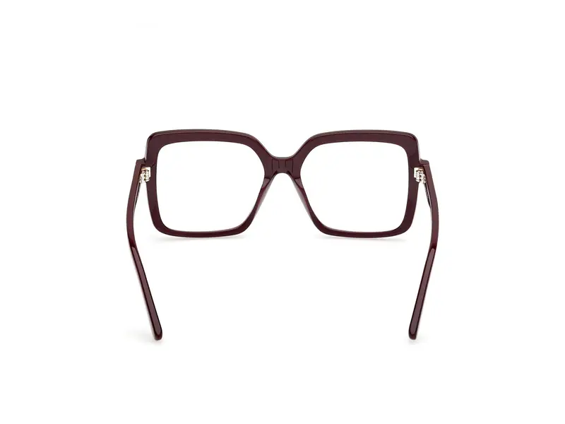 Emilio Pucci Donna EP5265 069 Montature da vista Acetato Bordeaux Squadrata Normale miniatura 3