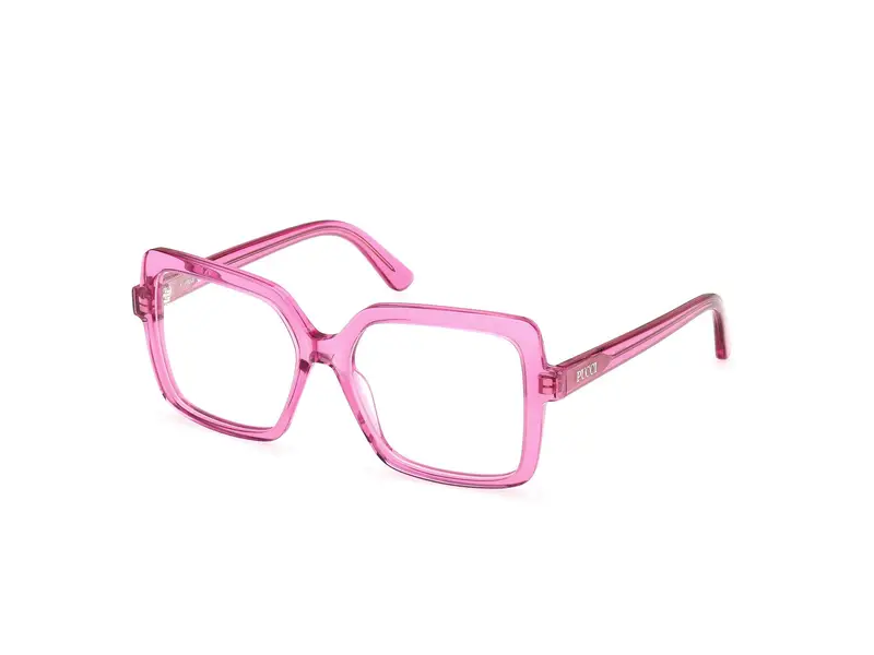 Emilio Pucci Donna EP5265 075 Montature da vista Acetato Fucsia  Squadrata Normale