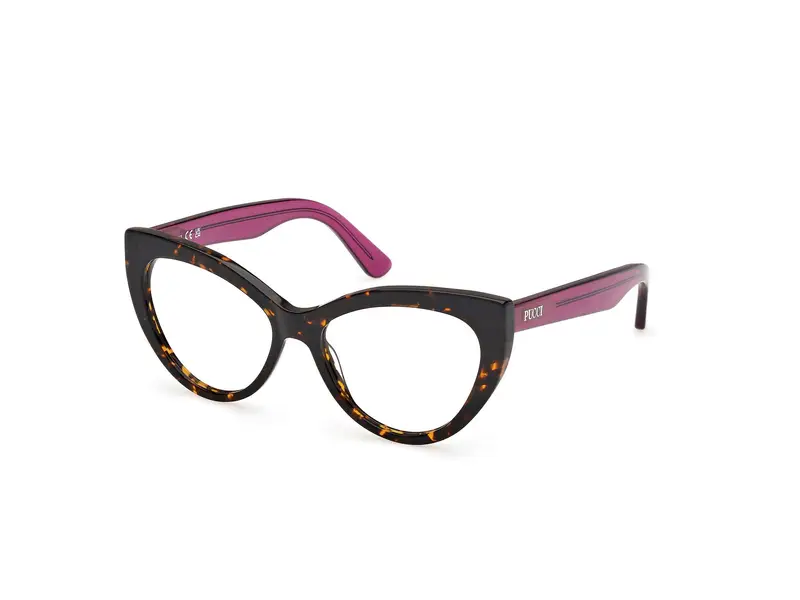 Emilio Pucci Donna EP5266 052 Montature da vista Acetato Havana  Cat Eye Normale