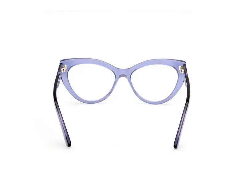 Emilio Pucci Donna EP5266 090 Montature da vista Acetato Blu Cat Eye Normale miniatura 3