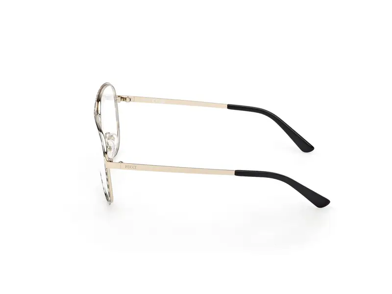 Emilio Pucci Donna EP5267 005 Montature da vista Metallo Nero Pilot Normale miniatura 2