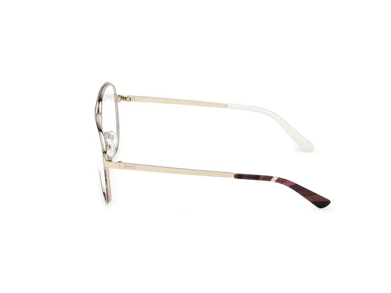 Emilio Pucci Donna EP5267 056 Montature da vista Metallo Havana Pilot Normale miniatura 2