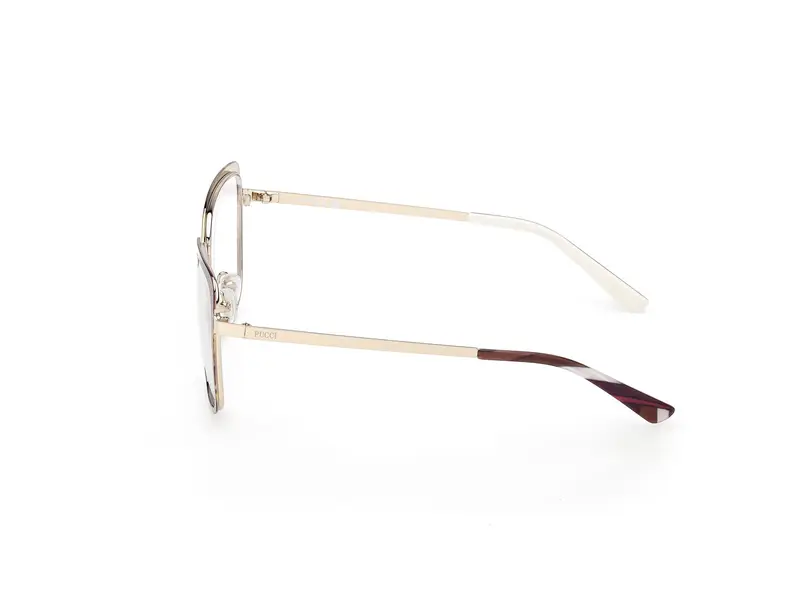 Emilio Pucci Donna EP5268 056 Montature da vista Metallo Havana Farfalla Normale miniatura 2