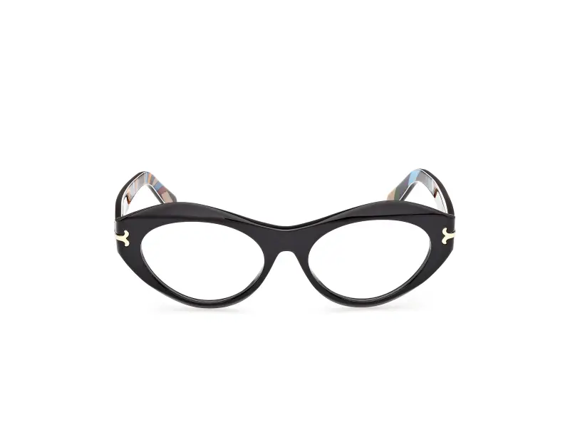 Donna EP5269 005 Montature da vista Acetato Nero Cat Eye Normale miniatura 2