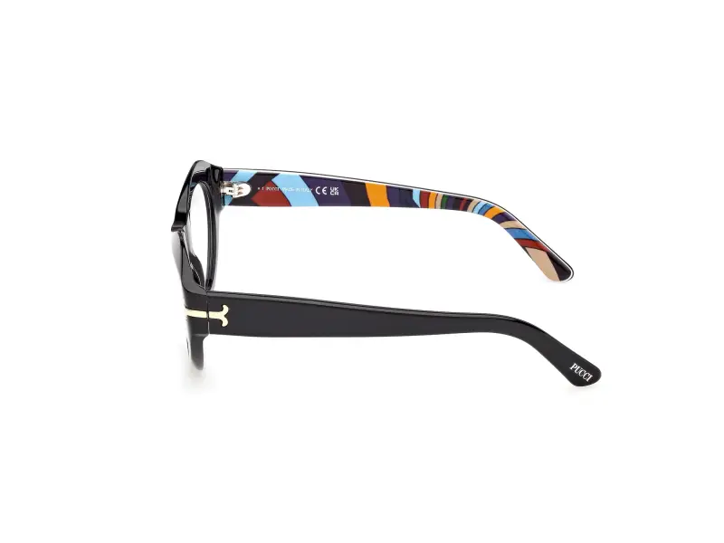 Donna EP5269 005 Montature da vista Acetato Nero Cat Eye Normale miniatura 3