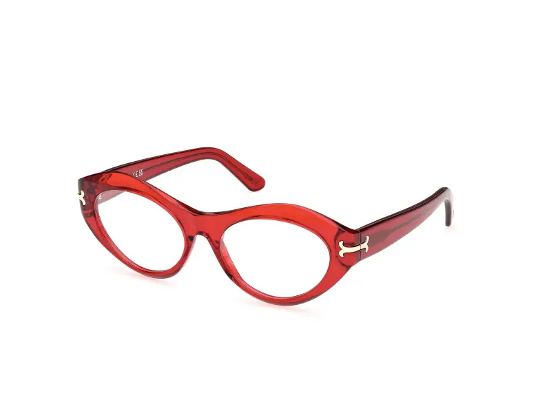 Donna EP5269 066 Montature da vista Acetato Rosso Cat Eye Normale