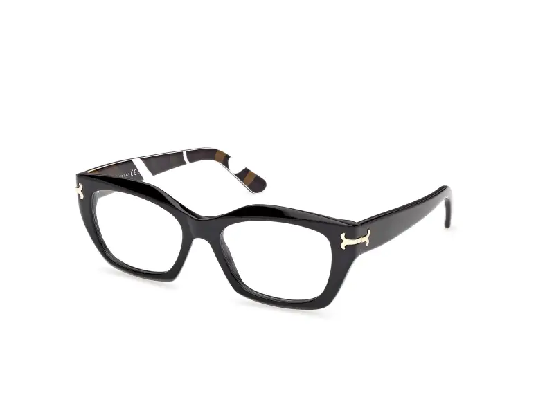Donna EP5270 005 Montature da vista Acetato Nero Squadrata Normale