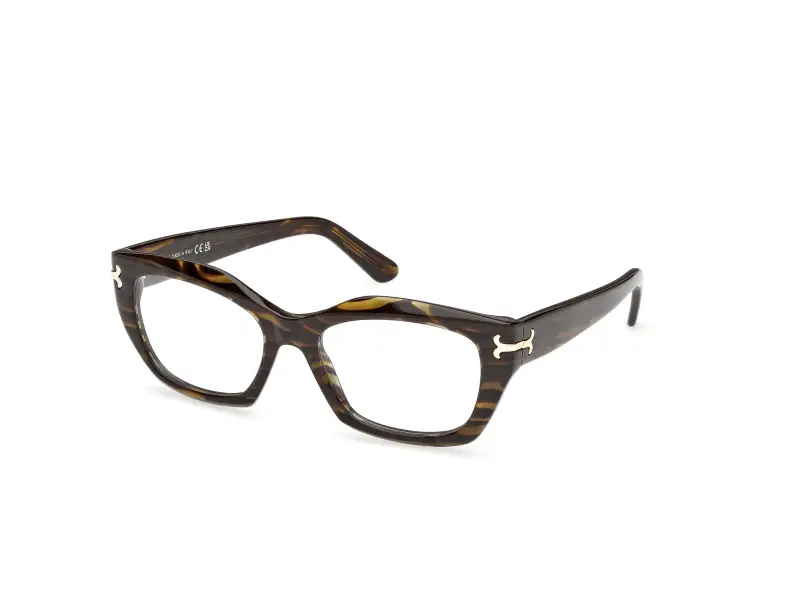 Donna EP5270 056 Montature da vista Acetato Havana Squadrata Normale