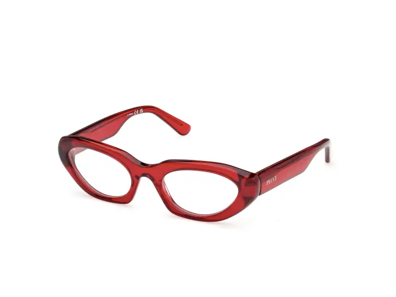 Donna EP5271 066 Montature da vista Acetato Rosso Cat Eye Normale