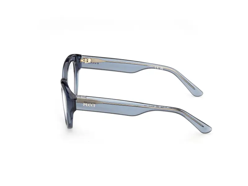 Donna EP5272 090 Montature da vista Acetato Azzurro Cat Eye Normale miniatura 3