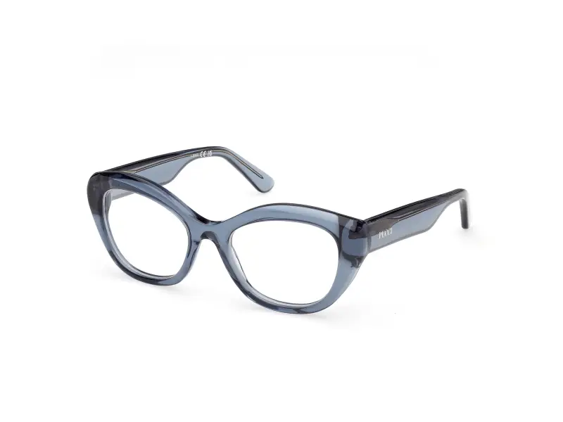 Donna EP5272 090 Montature da vista Acetato Azzurro Cat Eye Normale