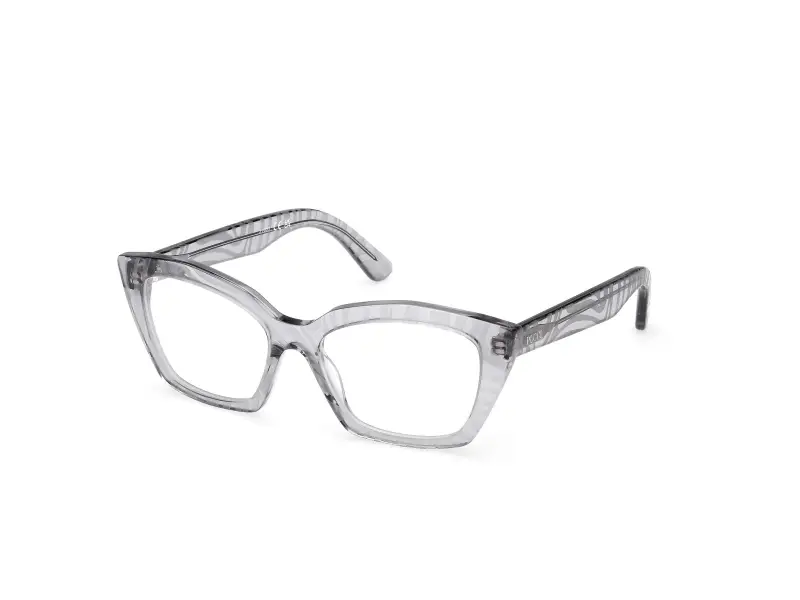 Donna EP5274 020 Montature da vista Acetato Grigio Squadrata Normale