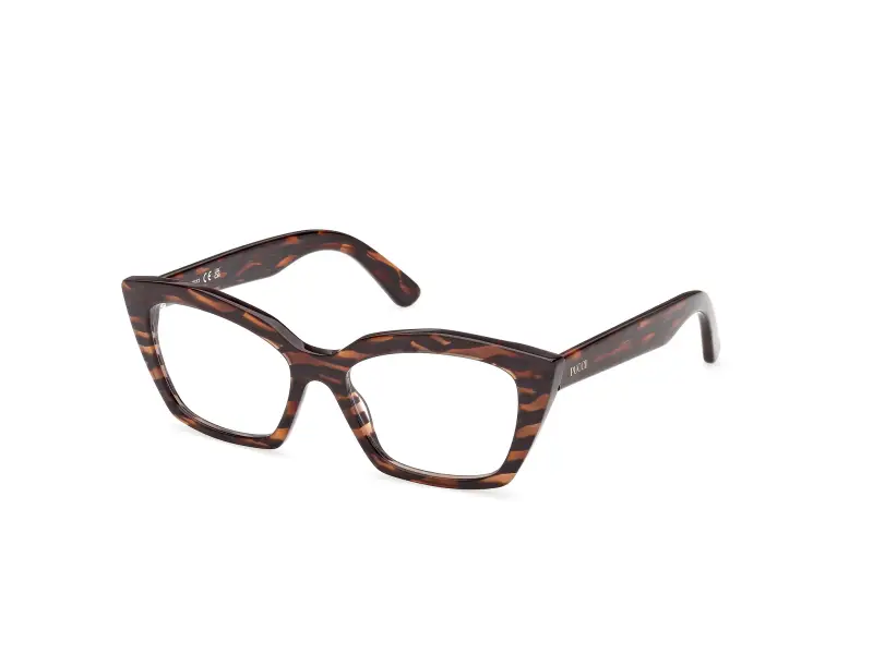 Donna EP5274 056 Montature da vista Acetato Havana Squadrata Normale