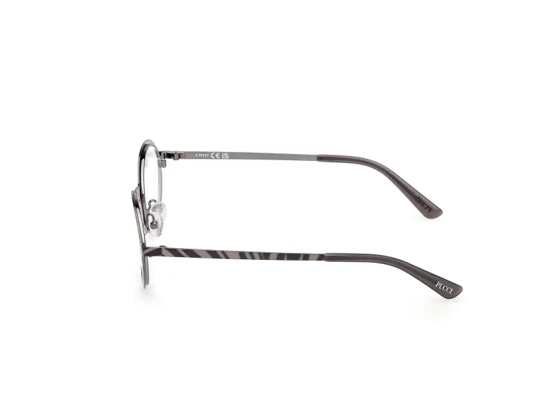 Donna EP5277 005 Montature da vista Metallo Nero Rotonda Normale miniatura 3