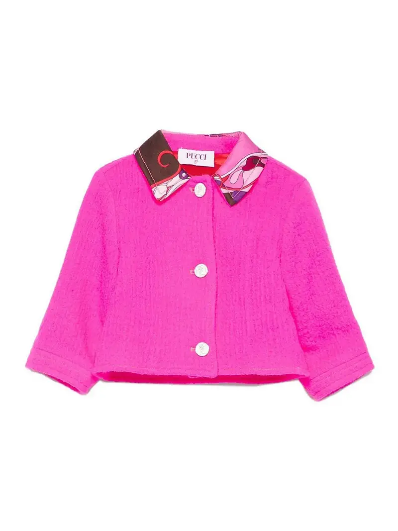 Giacca Con Colletto A Contrasto Multicolore