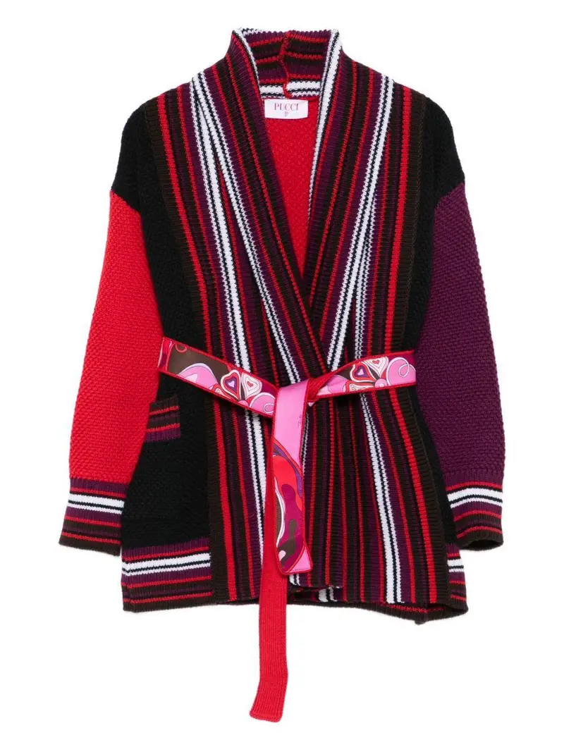 Emilio Pucci Kids Giacca Bambino Rosso e Nero