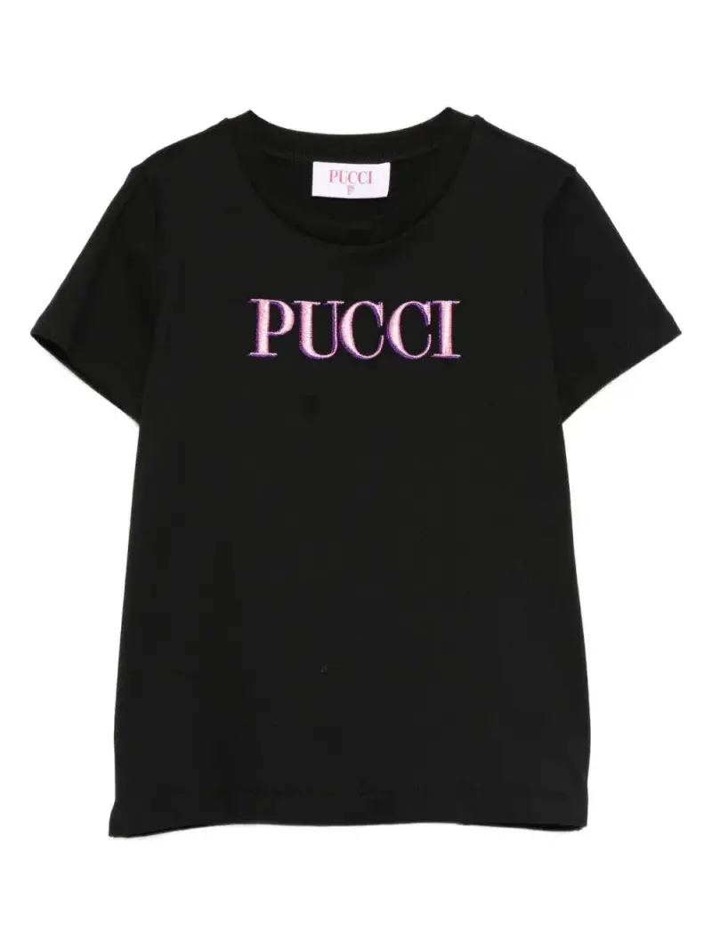 EMILIO PUCCI KIDS T-shirt Nero 4094273