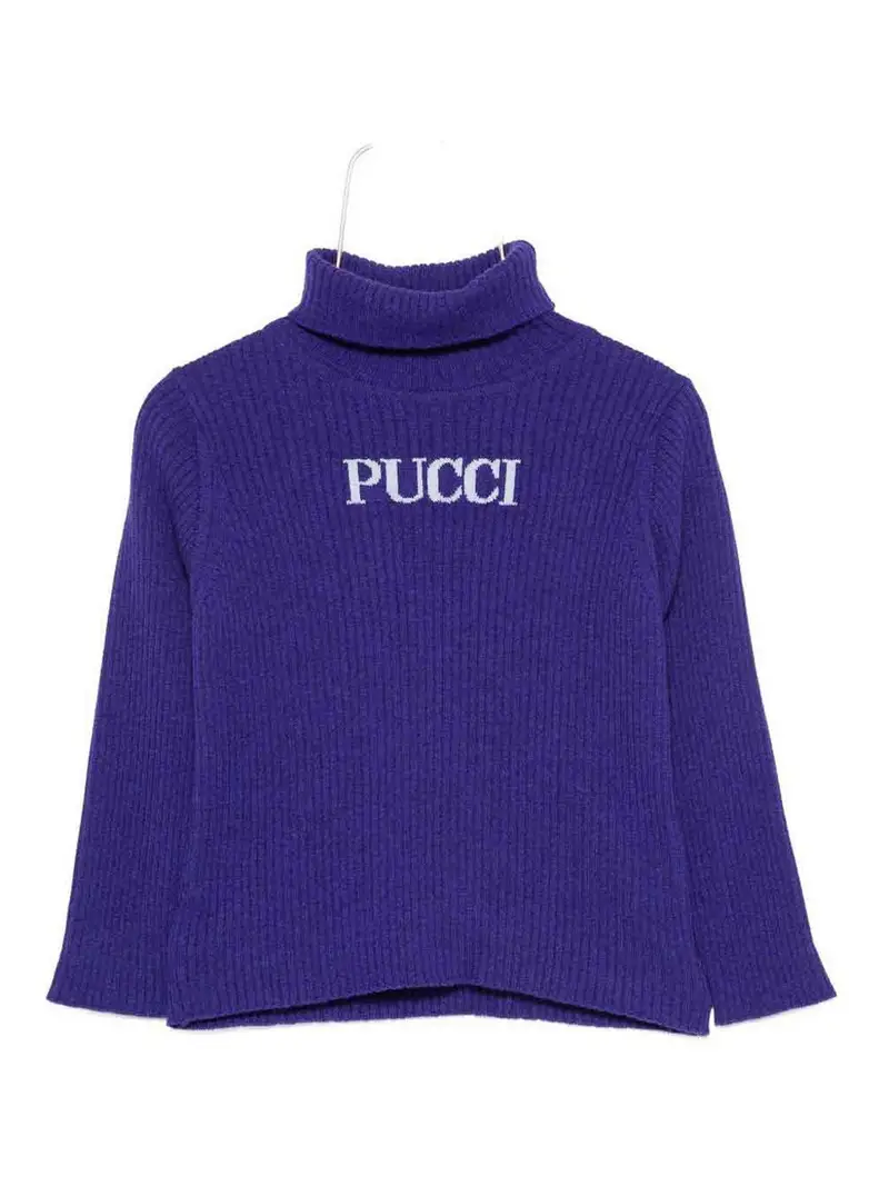 Pull Con Logo Viola
