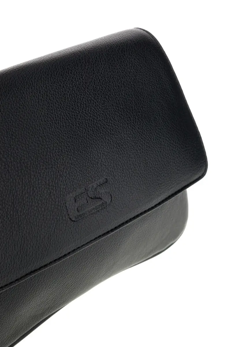 Borsa nera a tracolla Emma Spagnesi PU9015 [NERO] miniatura 2