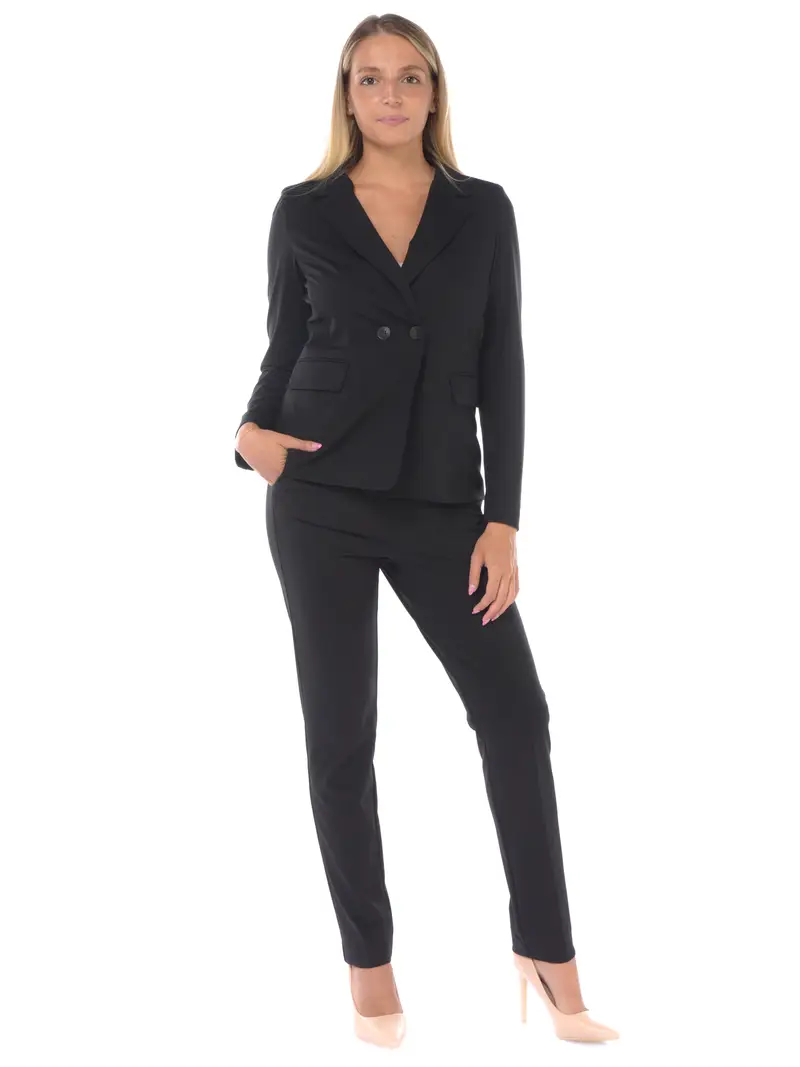 giacca da donna Emme By Marella Cerbero in jersey NERO miniatura 2