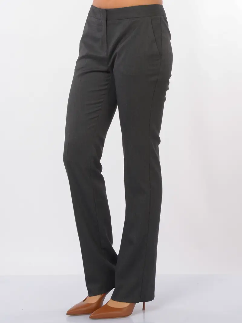 pantalone da donna Emme By Marella chino in misto viscosa Grigio