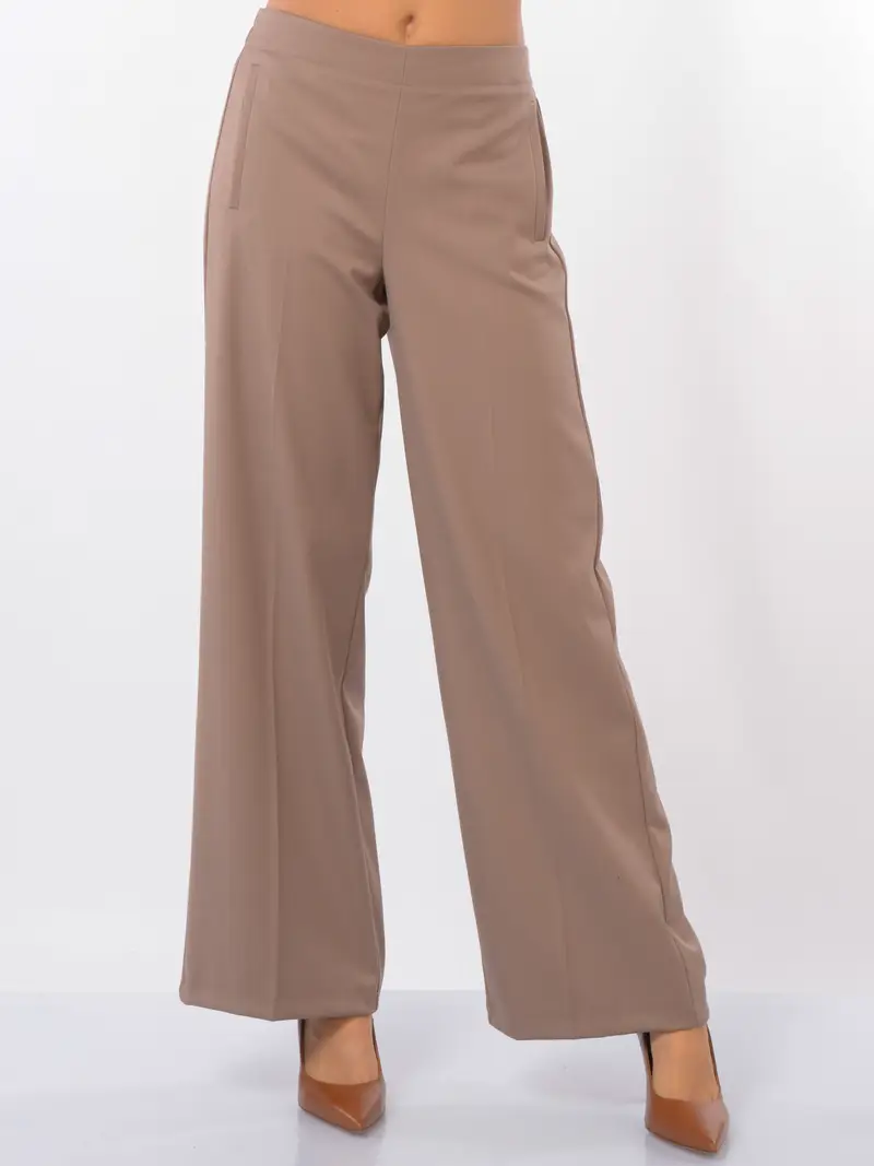 pantalone da donna Emme By Marella Sarago con elastico Grigio