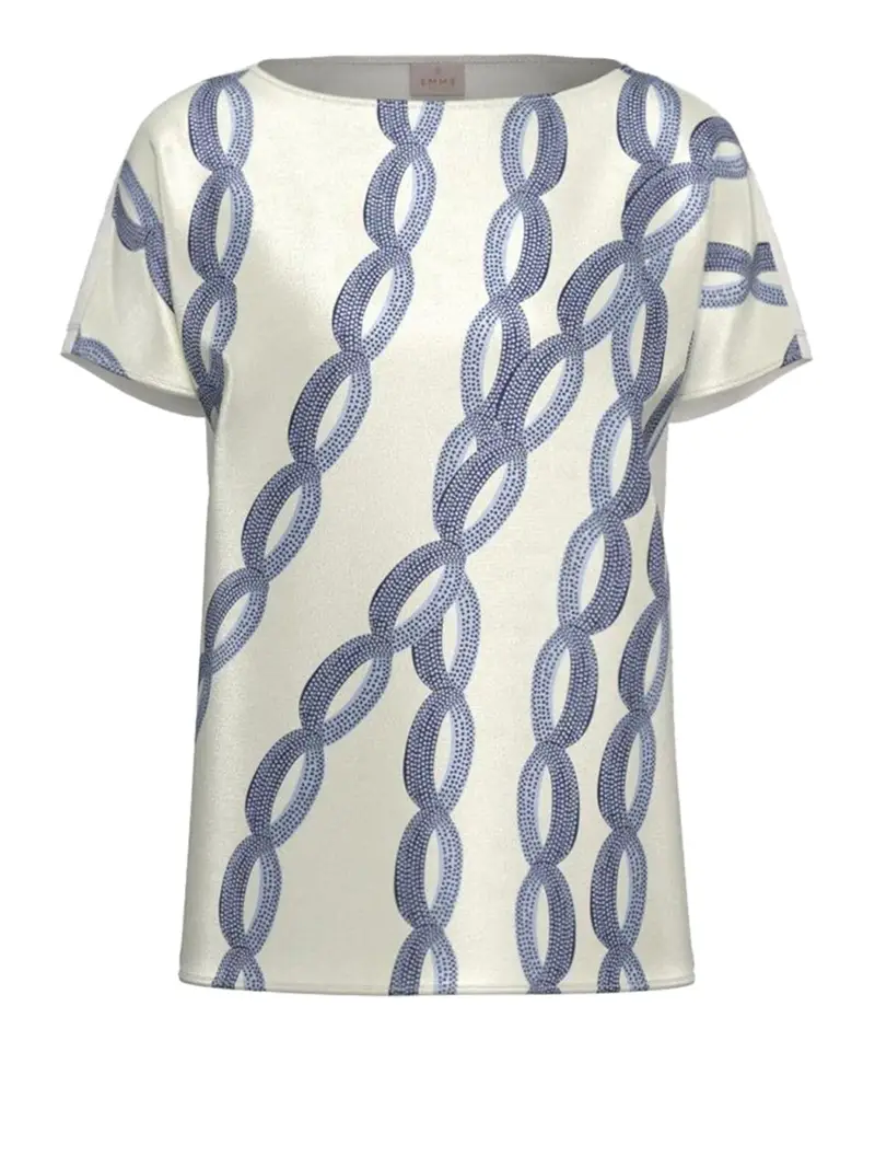 blusa emme marella da donna - avorio