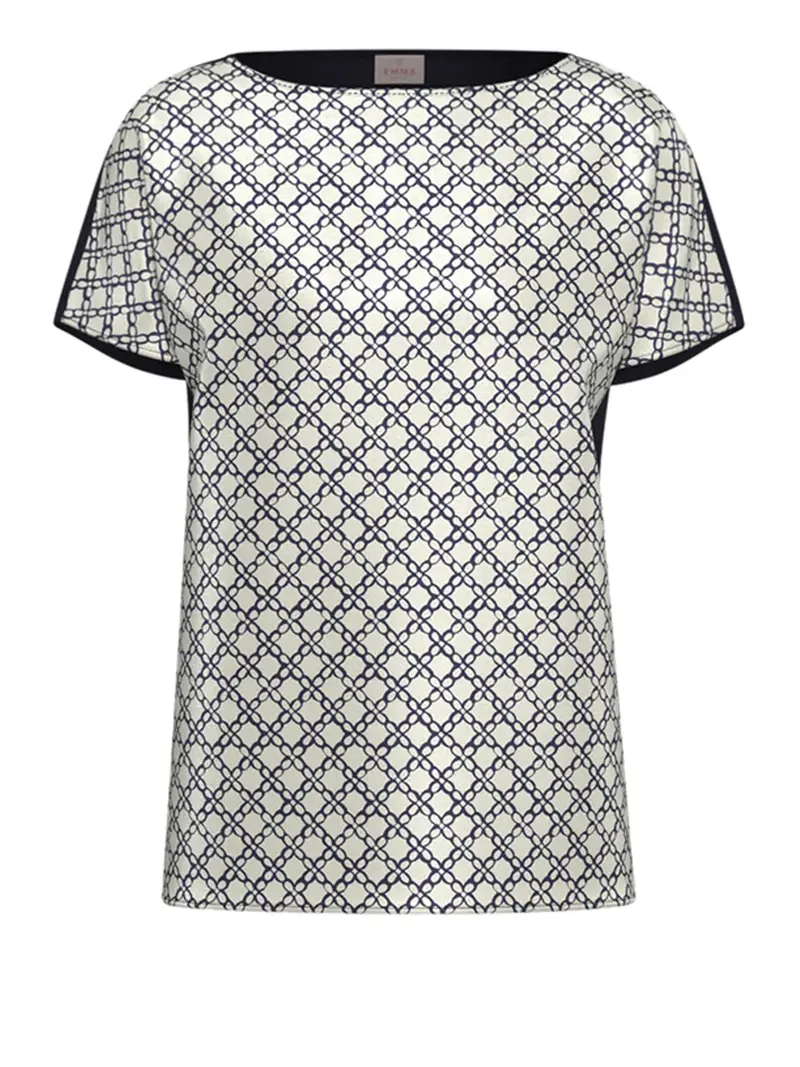 blusa emme marella da donna - bianco