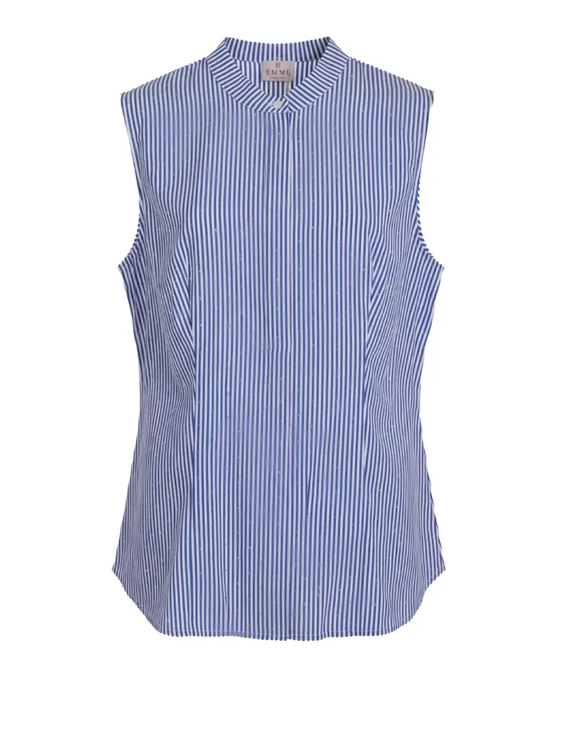 blusa emme marella da donna - blu