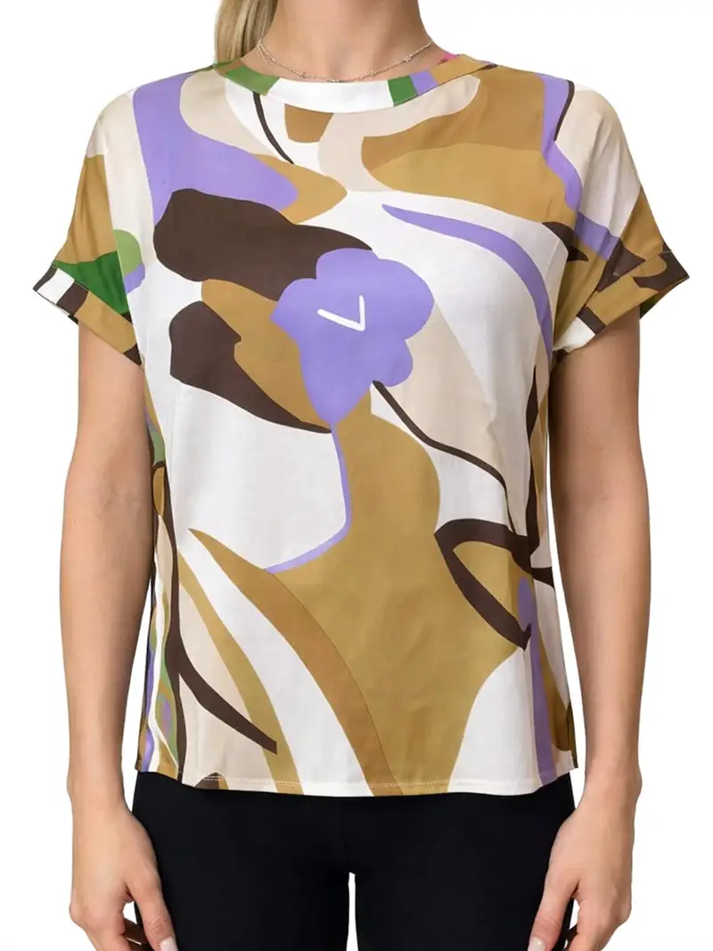 blusa emme marella da donna - multicolore