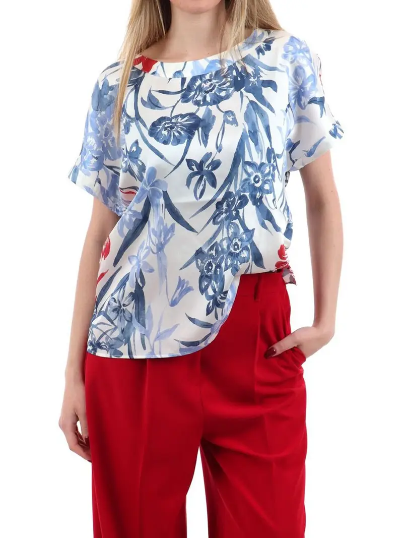 blusa emme marella da donna - multicolore