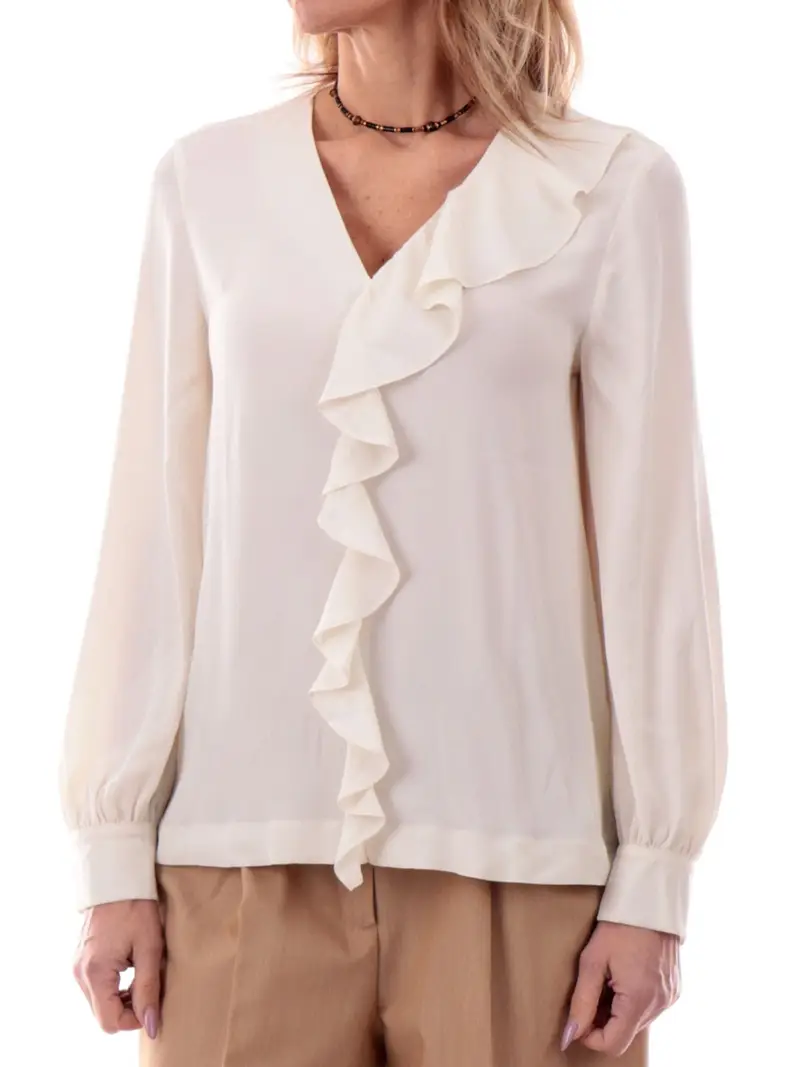 camicia emme marella da donna - avorio