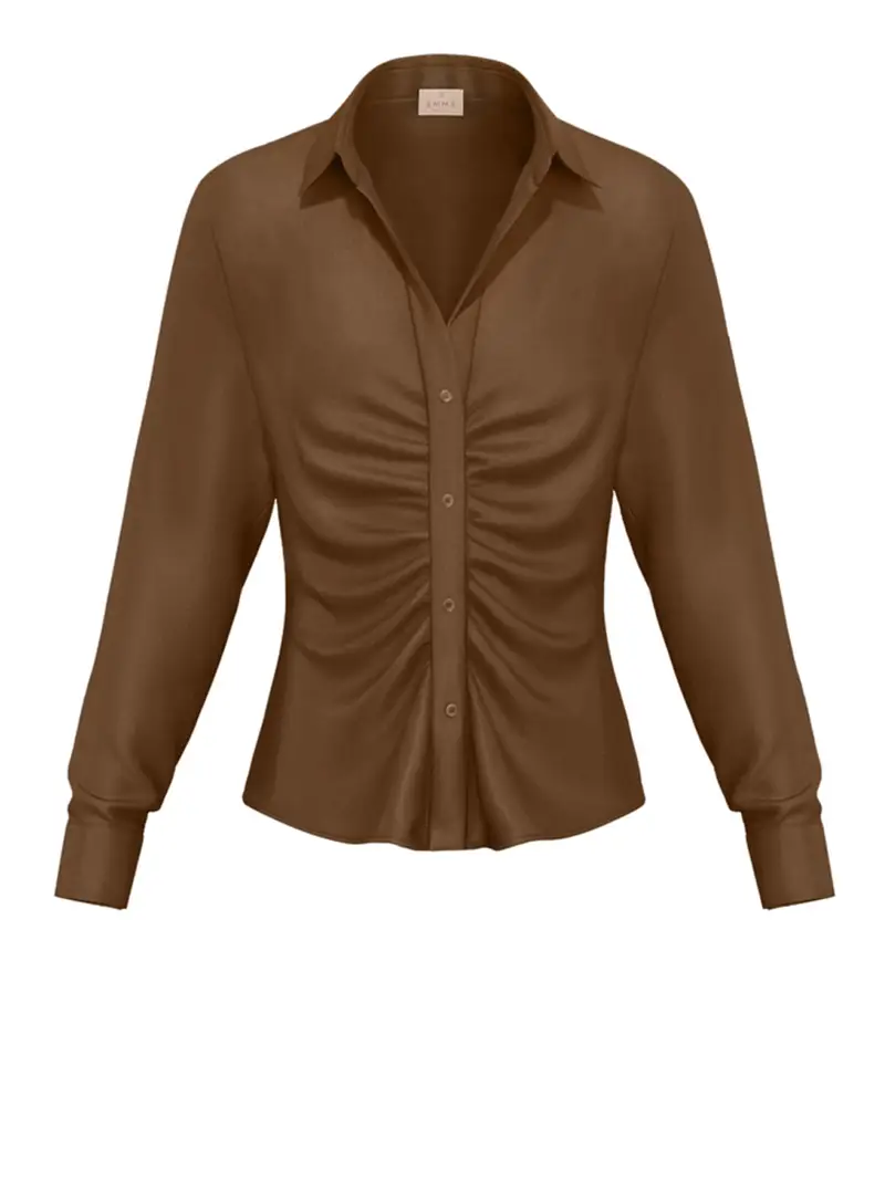 camicia emme marella da donna - beige