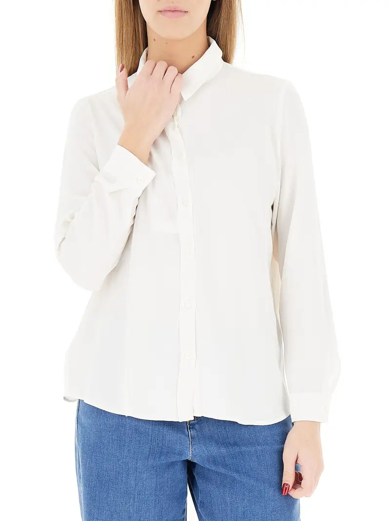 camicia emme marella da donna - bianco