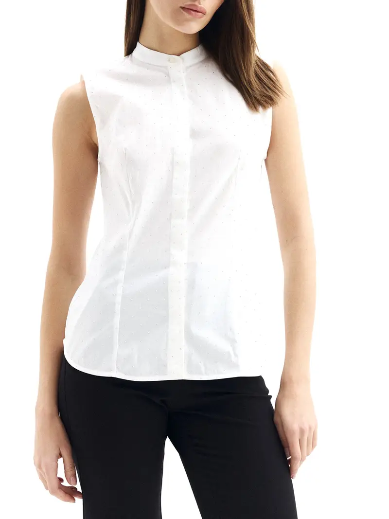camicia emme marella da donna - bianco