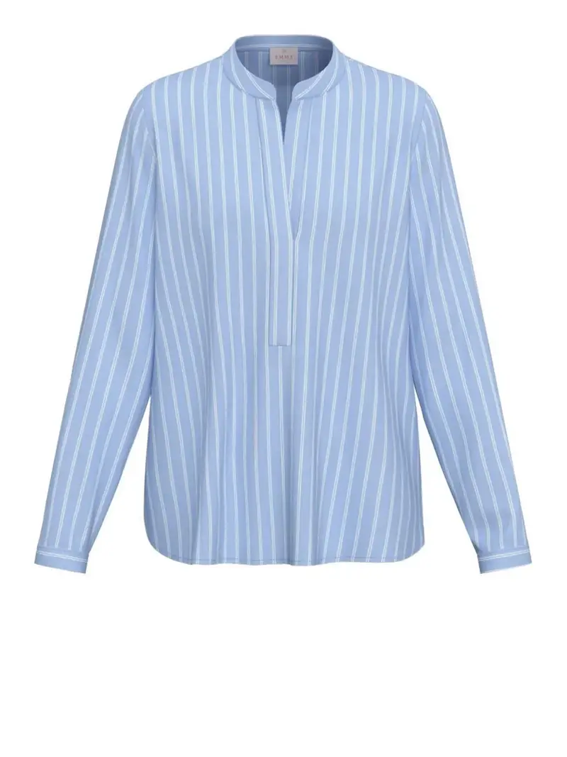 camicia emme marella da donna - celeste