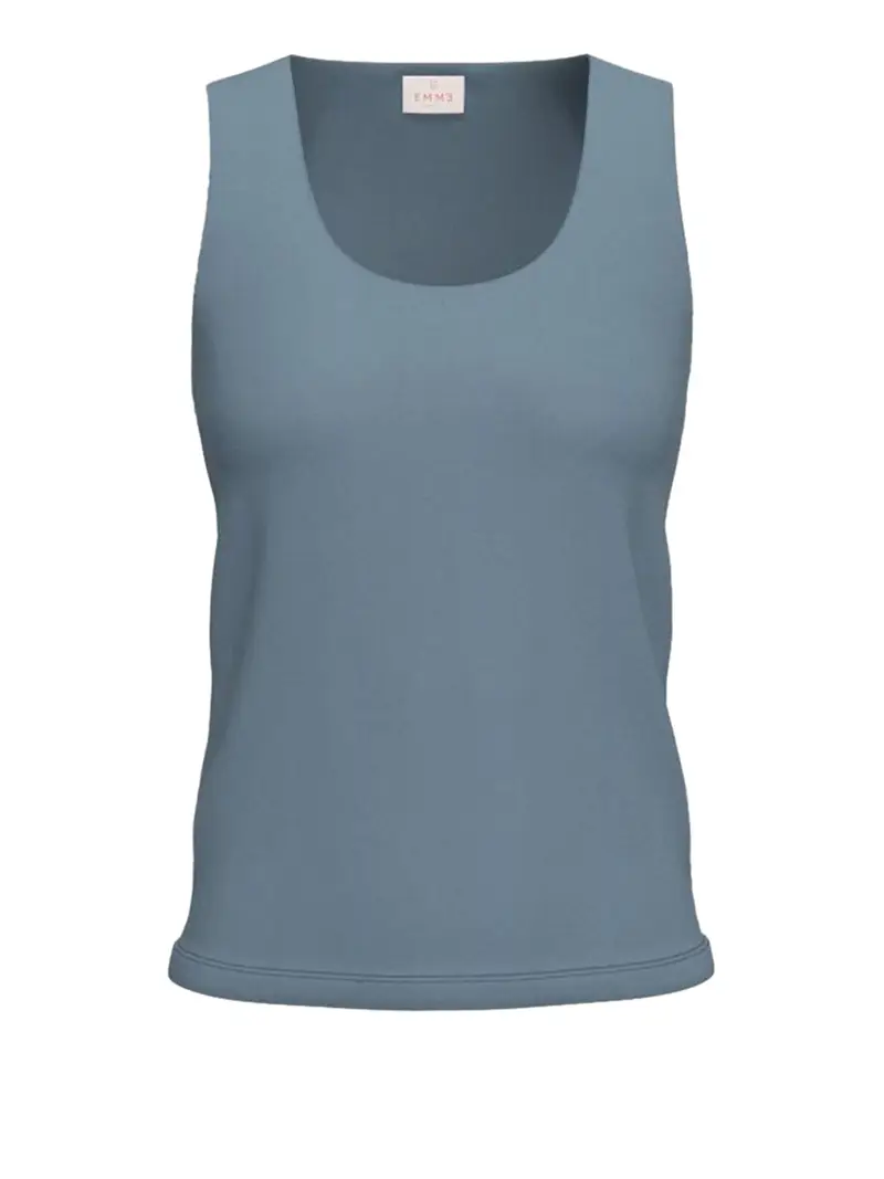 canotta emme marella da donna - celeste