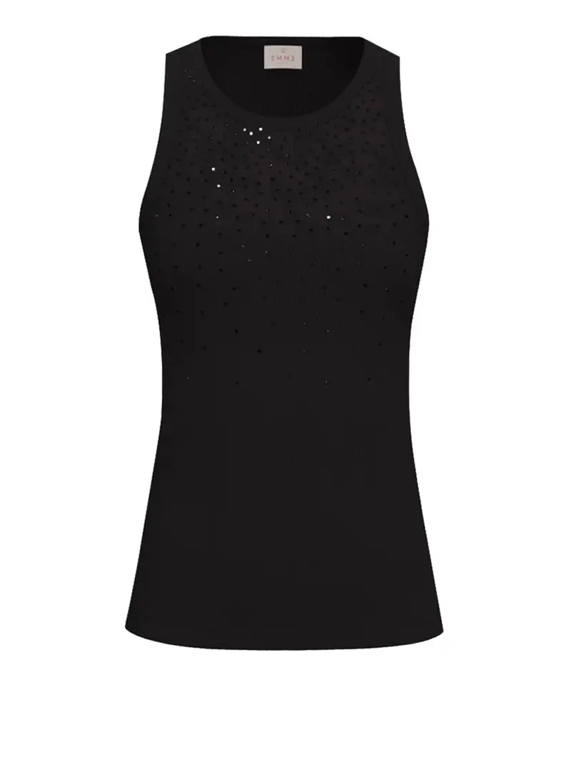 canotta emme marella da donna - nero