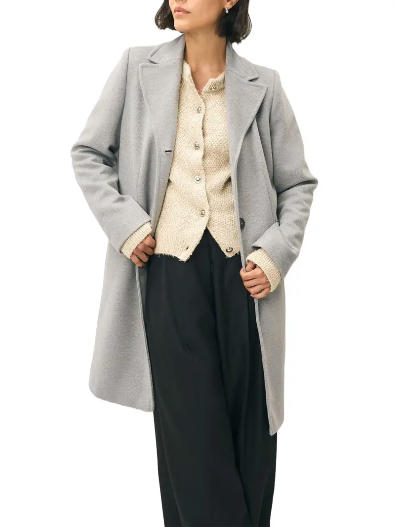 cappotto emme marella acerbi da donna - grigio