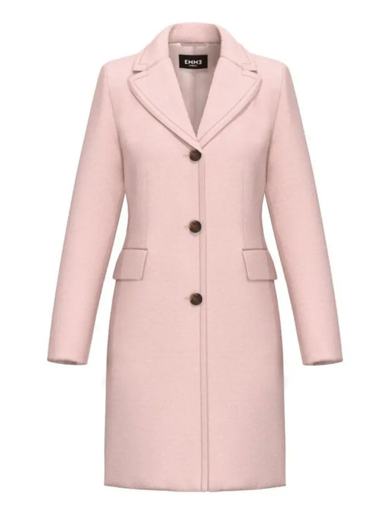 cappotto emme marella acerbi da donna - rosa