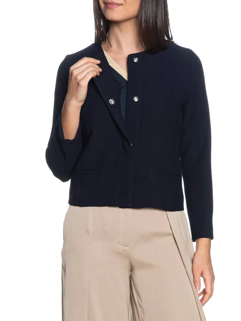 giacca emme marella da donna - blu