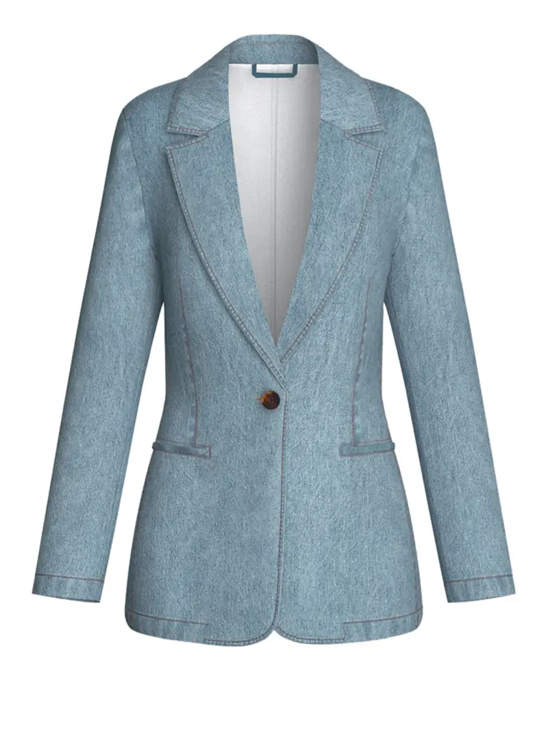 giacca emme marella da donna - denim