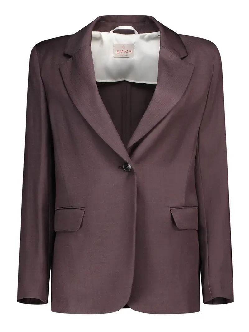 giacca emme marella da donna - marrone