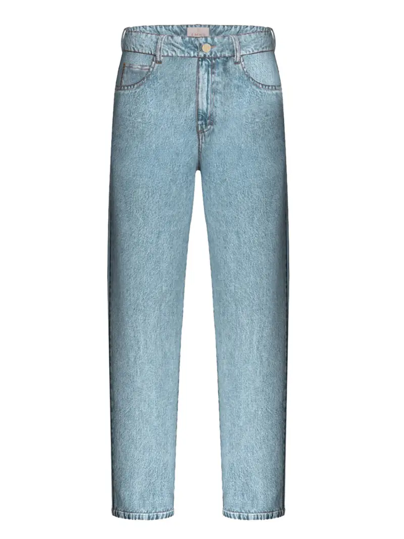 jeans mom emme marella da donna - denim