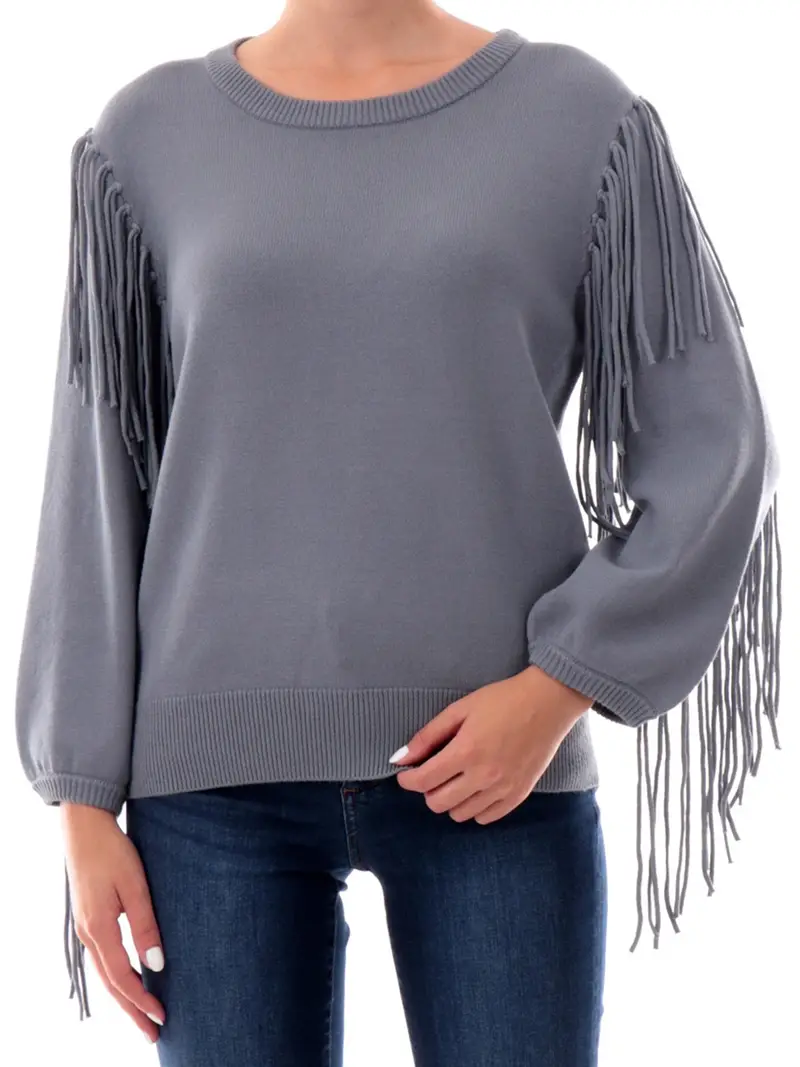 maglia emme marella falco da donna - grigio