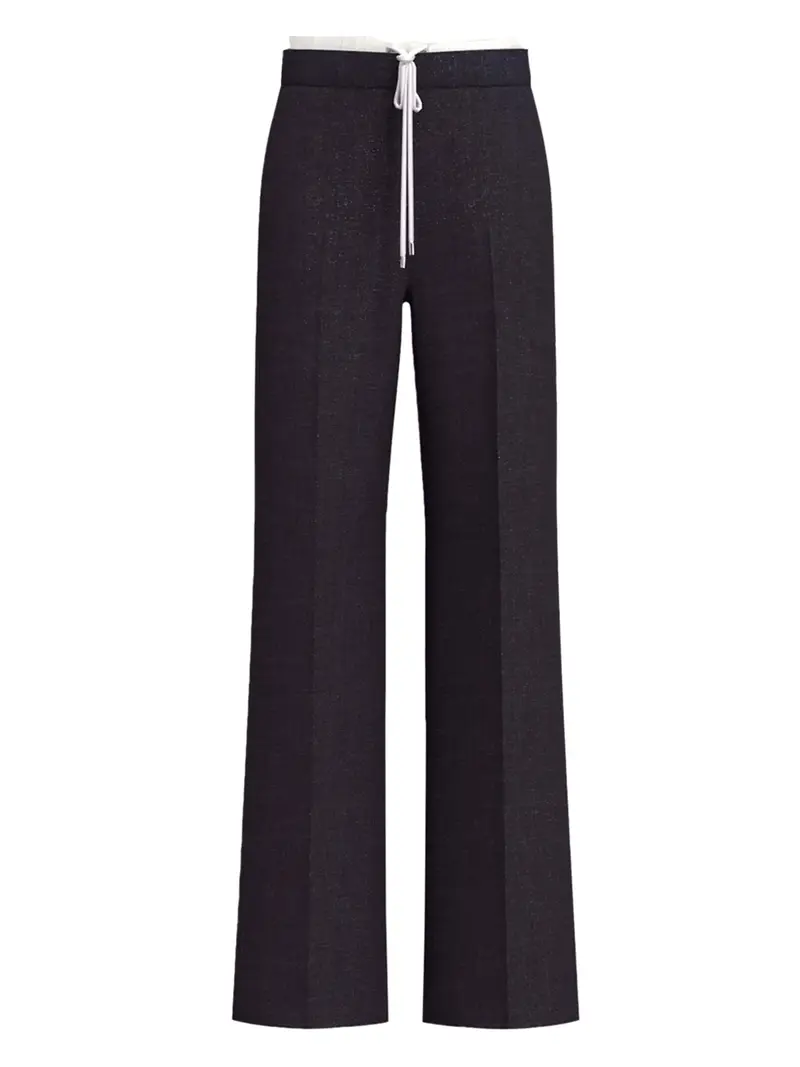 pantalone palazzo emme marella da donna - blu