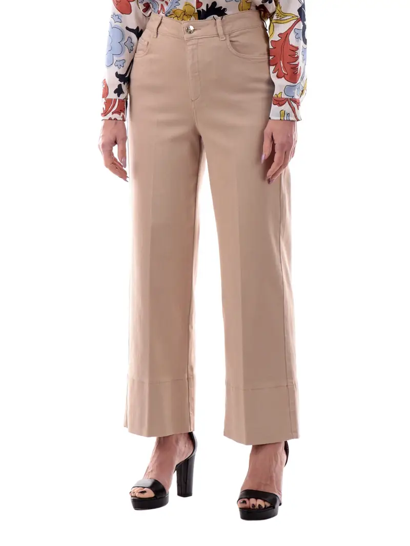 pantalone palazzo emme marella display da donna - beige