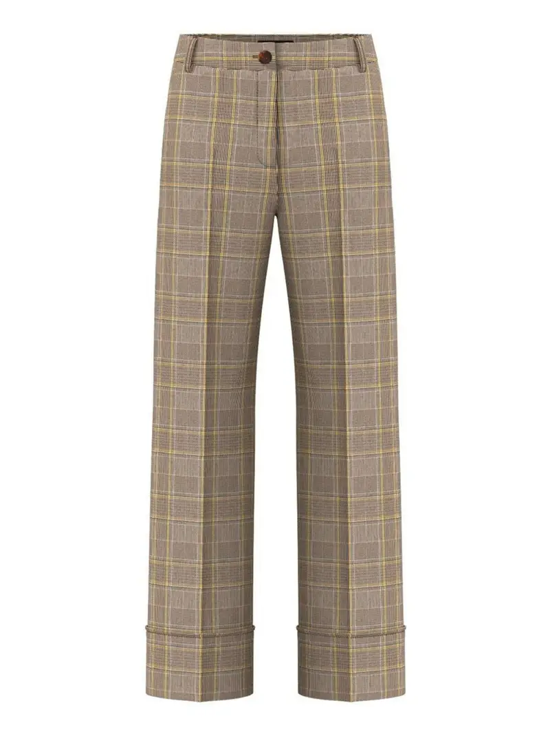 pantalone straight emme marella dany da donna - beige